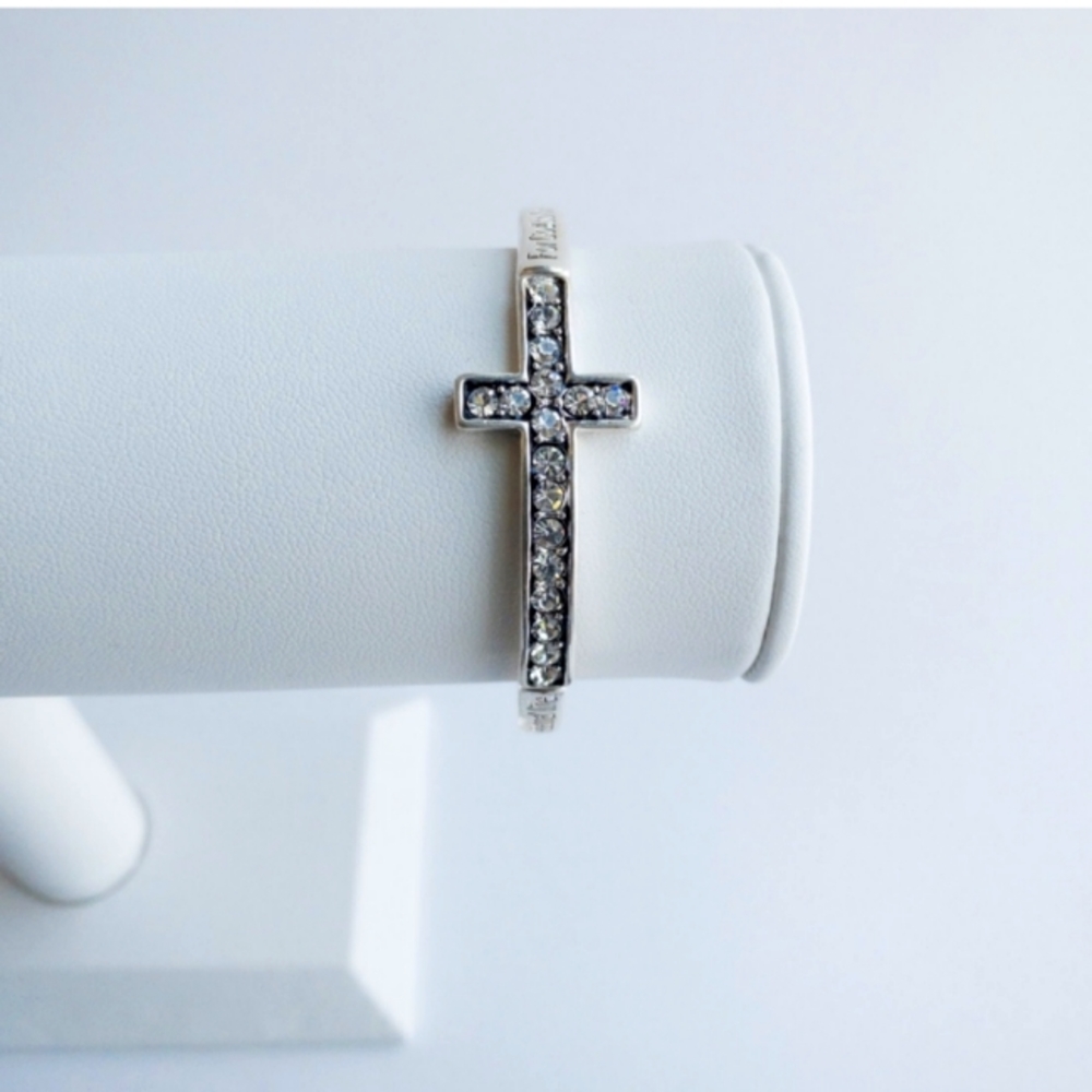 John 3:16 Scripture Cross Bracelet